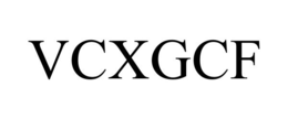VCXGCF trademark