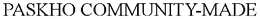 PASKHO COMMUNITY-MADE trademark