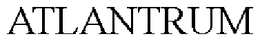 ATLANTRUM trademark