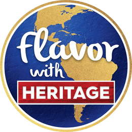 FLAVOR WITH HERITAGE trademark