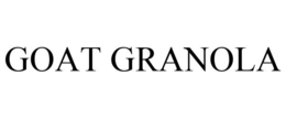 GOAT GRANOLA trademark