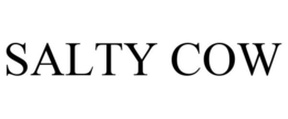 SALTY COW trademark