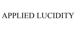 APPLIED LUCIDITY trademark