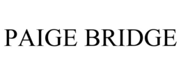 PAIGE BRIDGE trademark