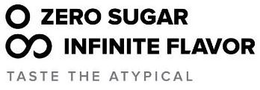 0 ZERO SUGAR INFINITE FLAVOR TASTE THE ATYPICAL trademark