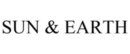 SUN & EARTH trademark