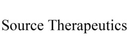 SOURCE THERAPEUTICS trademark