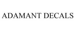 ADAMANT DECALS trademark
