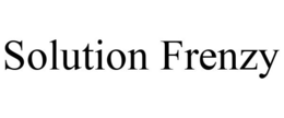 SOLUTION FRENZY trademark