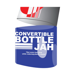 CONVERTIBLE BOTTLE JAH "GET EVERY LAST DROP WHILE REDUCING PLASTIC WASTE" trademark