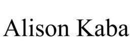 ALISON KABA trademark