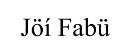 JÖÍ FABÜ trademark