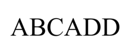 ABCADD trademark