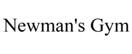 NEWMAN'S GYM trademark