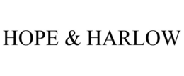 HOPE & HARLOW trademark
