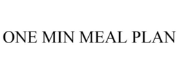 ONE MIN MEAL PLAN trademark