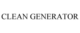 CLEAN GENERATOR trademark