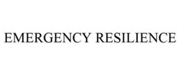 EMERGENCY RESILIENCE trademark