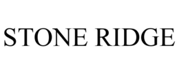 STONE RIDGE trademark