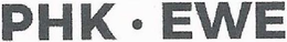 PHK · EWE trademark