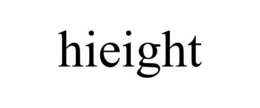 HIEIGHT trademark
