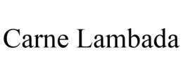 CARNE LAMBADA trademark