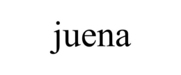 JUENA trademark