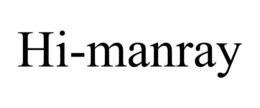 HI-MANRAY trademark