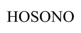 HOSONO trademark