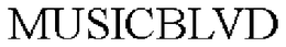 MUSICBLVD trademark