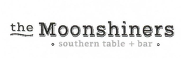 THE MOONSHINERS SOUTHERN TABLE + BAR trademark