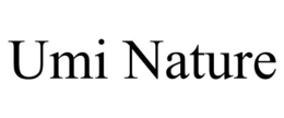 UMI NATURE trademark