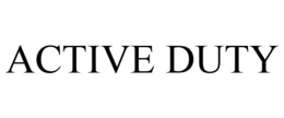 ACTIVE DUTY trademark
