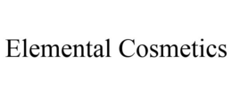 ELEMENTAL COSMETICS trademark