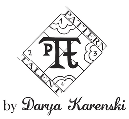 PATTERN TALENT BY DARYA KARENSKI PTT 1 2 3 4 trademark