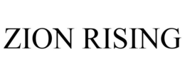 ZION RISING trademark