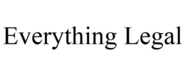 EVERYTHING LEGAL trademark