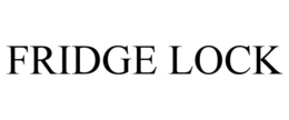 FRIDGE LOCK trademark