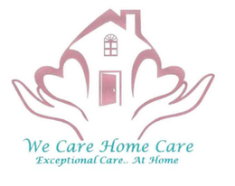 WE CARE HOME CARE EXCEPTIONAL CARE.. AT HOME trademark
