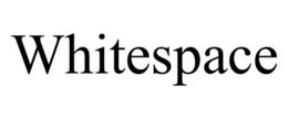 WHITESPACE trademark