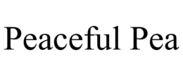 PEACEFUL PEA trademark