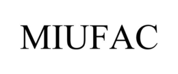 MIUFAC trademark