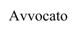 AVVOCATO trademark