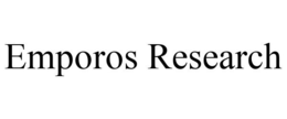 EMPOROS RESEARCH trademark
