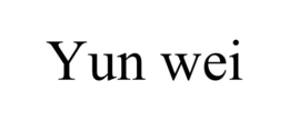 YUN WEI trademark