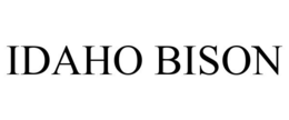 IDAHO BISON trademark