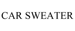 CAR SWEATER trademark