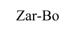 ZAR-BO trademark