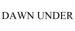DAWN UNDER trademark