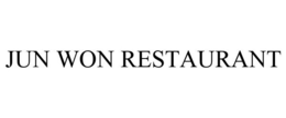 JUN WON RESTAURANT trademark